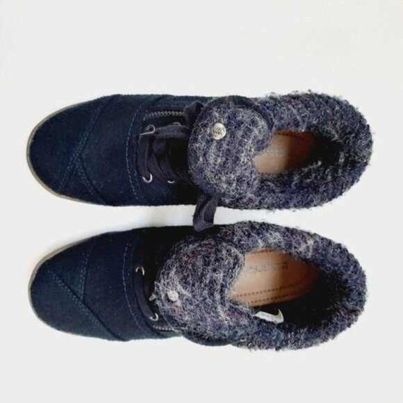 New - CALL IT SPRING Women's Ashlee Ankle Booties Shootie Navy Sneaker Sz 6 - Picture 7 of 12